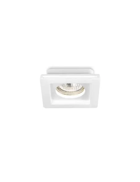 Gea luce gfa591 quadratisches Downlight GU10 Gips